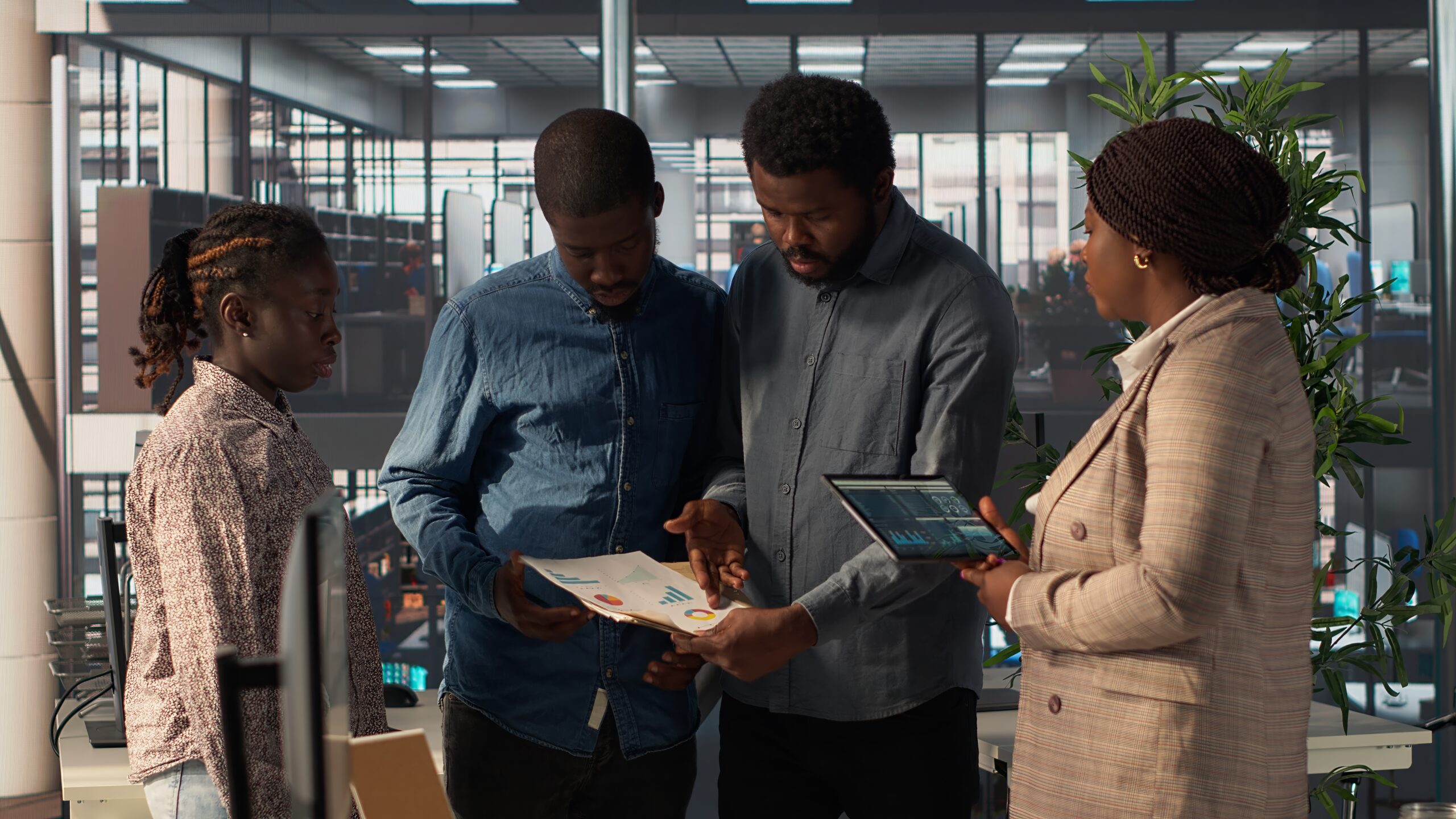 Strategy and Advisory - Team in discussion